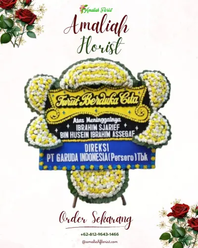 Papan Bunga Duka di Sinduwati